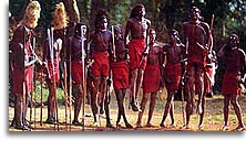 Maasai Jumping in Samburu